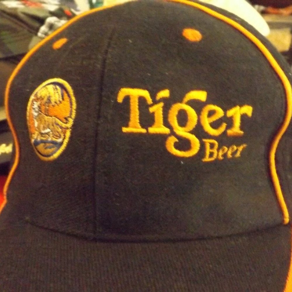 TIGER Beer black baseball cap Adventure Texas